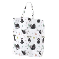 Cute Sloths Giant Grocery Tote by Sobalvarro