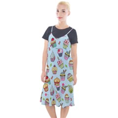 Cupcake Doodle Pattern Camis Fishtail Dress by Sobalvarro