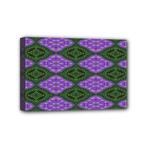 Digital Grapes Mini Canvas 6  X 4  (stretched) by Sparkle