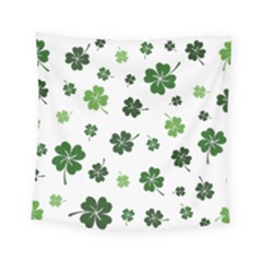 St Patricks Day Pattern Square Tapestry (small) by Valentinaart