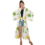 St patricks day Maxi Kimono