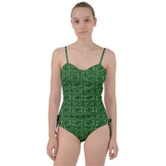 St Patricks Day Sweetheart Tankini Set by Valentinaart