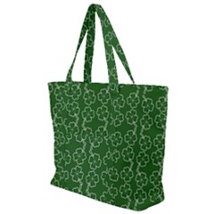 St Patricks Day Zip Up Canvas Bag by Valentinaart