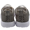 Black And White Triangles Kids Athletic Shoes View4