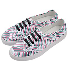 Abstract Colorful Pattern Background Women s Classic Low Top Sneakers by Wegoenart