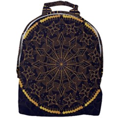 Luxury Mandala Background Mini Full Print Backpack by Wegoenart