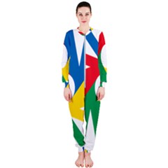 Logo Of Deaflympics Onepiece Jumpsuit (ladies)  by abbeyz71