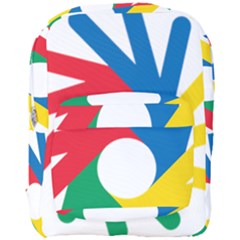 Logo Of Deaflympics Full Print Backpack by abbeyz71