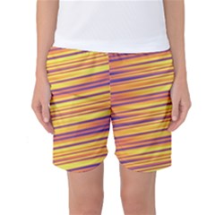 Strips Hole Women s Basketball Shorts by Sparkle