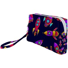 Space Patterns Wristlet Pouch Bag (small) by Vaneshart