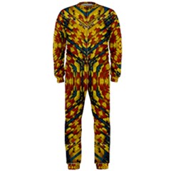Yuppie And Hippie Art With Some Bohemian Style In Onepiece Jumpsuit (men)  by pepitasart