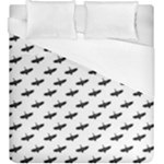 Freedom Concept Graphic Silhouette Pattern Duvet Cover (King Size)