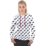 Freedom Concept Graphic Silhouette Pattern Women s Overhead Hoodie