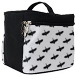 Freedom Concept Graphic Silhouette Pattern Make Up Travel Bag (Big)