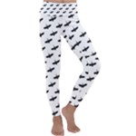 Freedom Concept Graphic Silhouette Pattern Kids  Lightweight Velour Classic Yoga Leggings