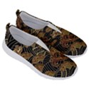 Oriental Traditional Seamless Pattern Dragon No Lace Lightweight Shoes View3