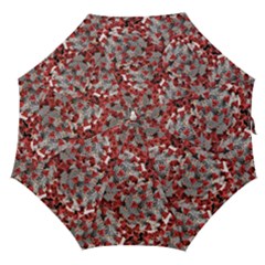 Covid 19 Straight Umbrellas by FabricRocks
