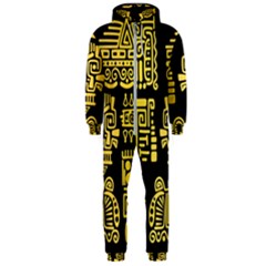 American Golden Ancient Totems Hooded Jumpsuit (men)  by Vaneshart
