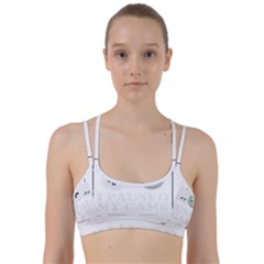 Ipaused2 Line Them Up Sports Bra by ChezDeesTees
