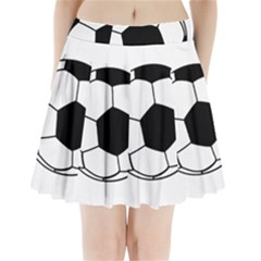 Soccer Lovers Gift Pleated Mini Skirt by ChezDeesTees