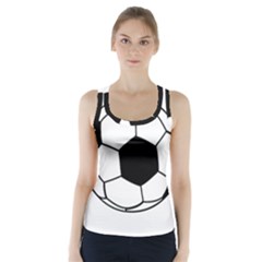 Soccer Lovers Gift Racer Back Sports Top by ChezDeesTees