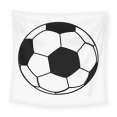 Soccer Lovers Gift Square Tapestry (large) by ChezDeesTees