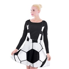 Soccer Lovers Gift Suspender Skater Skirt by ChezDeesTees