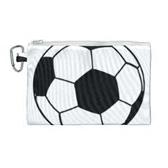 Soccer Lovers Gift Canvas Cosmetic Bag (large)