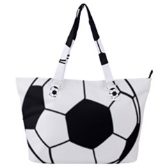 Soccer Lovers Gift Full Print Shoulder Bag by ChezDeesTees