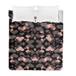 Shiny Hearts Duvet Cover Double Side (Full/ Double Size)