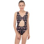 Shiny Hearts Center Cut Out Swimsuit