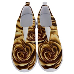 Gold Roses No Lace Lightweight Shoes by Sparkle