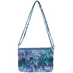 Sea Anemone  Double Gusset Crossbody Bag by CKArtCreations
