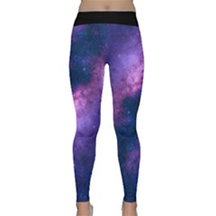 Blue Galaxy Yoga Leggings