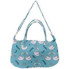 Elegant-swan-pattern-design Removal Strap Handbag by Vaneshart