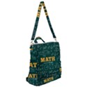 Realistic-math-chalkboard-background Crossbody Backpack View2