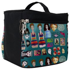 Kawaiicollagepattern2 Make Up Travel Bag (big) by snowwhitegirl