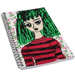 Freddy Girl Wall 5 5  X 8 5  Notebook by snowwhitegirl