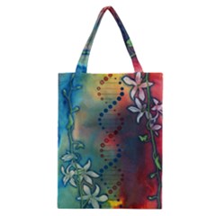 Flower Dna Classic Tote Bag by RobLilly