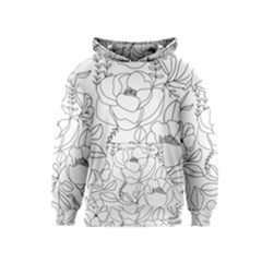 Contemporary Nature Seamless Pattern Kids  Pullover Hoodie by BangZart