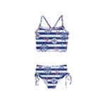 Seamless marine pattern Girls  Tankini Swimsuit
