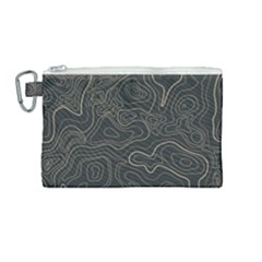 Damask Seamless Pattern Canvas Cosmetic Bag (medium) by BangZart