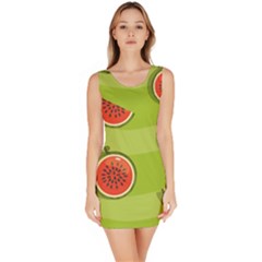 Seamless Background With Watermelon Slices Bodycon Dress by BangZart