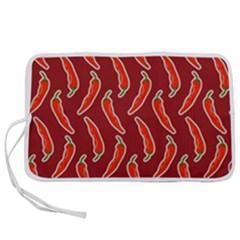 Chili Pattern Red Pen Storage Case (s) by BangZart