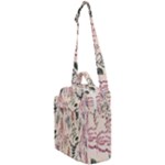 Watercolor floral seamless pattern Crossbody Day Bag