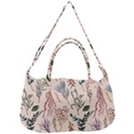 Watercolor floral seamless pattern Removal Strap Handbag