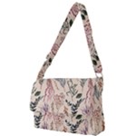 Watercolor floral seamless pattern Full Print Messenger Bag (L)