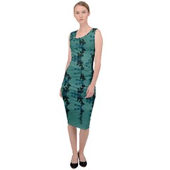 Branches Of A Wonderful Flower Tree In The Light Of Life Sleeveless Pencil Dress by pepitasart