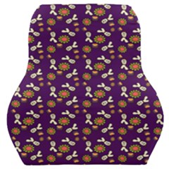 Clown Ghost Pattern Purple Car Seat Back Cushion  by snowwhitegirl