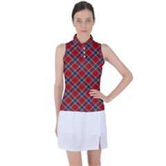 Scottish And Celtic Pattern - Braveheard Is Proud Of You Women s Sleeveless Polo Tee by DinzDas